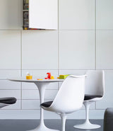Saarinen Tulip Armless Chair - Fabric