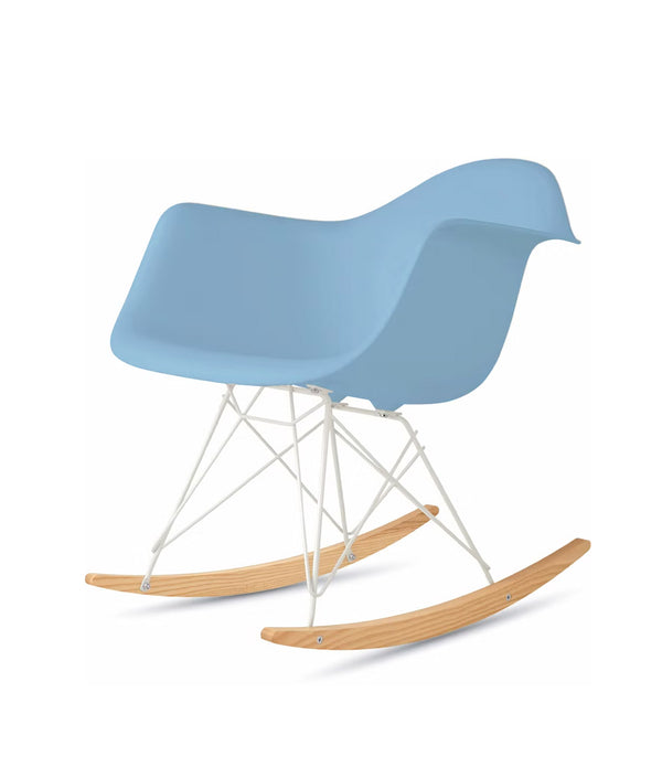 Eames® 模压塑料扶手椅，摇椅底座