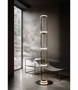 Noctambule LED Floor Lamp - Short Cylinders With Small Base