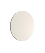 Flos Wall Camouflage wall sconce in primer finish. Ultra-slim disc shape.