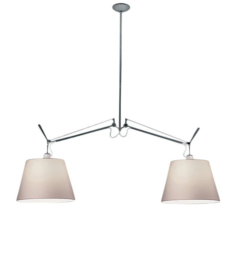 Tolomeo Double Suspension Lamp with Shade