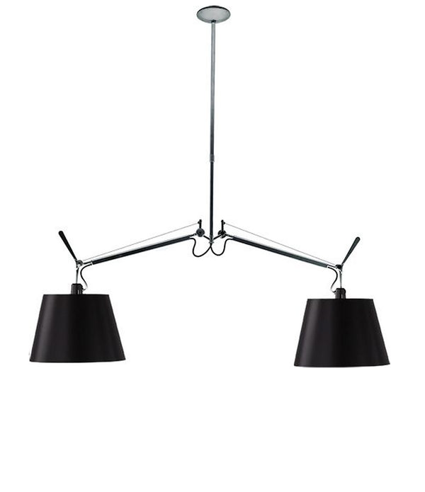 Tolomeo Double Suspension Lamp with Shade