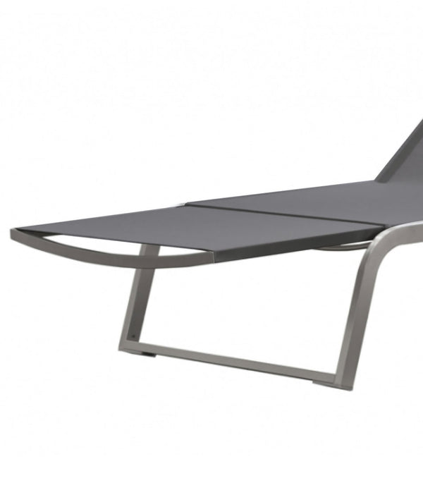 L3 Sunlounger - Charcoal Grey