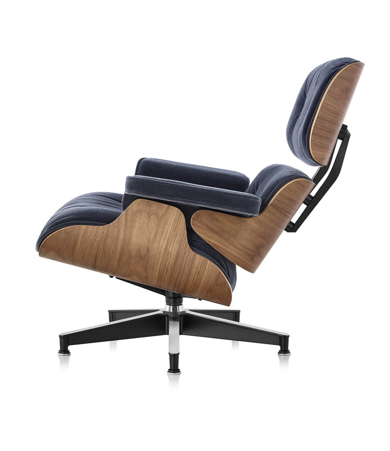 Eames® Lounge 马海毛椅和脚凳 - 经典尺寸
