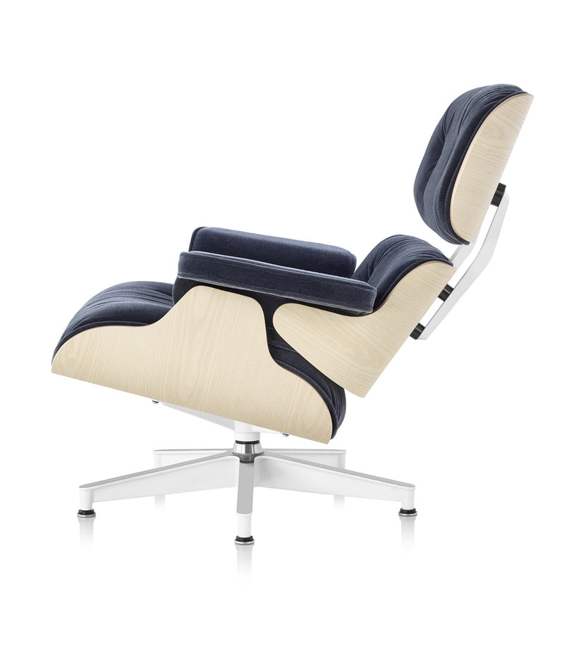 Eames® Lounge Chair and Ottoman White Ash