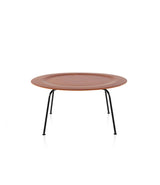 Eames® 模压胶合板咖啡桌 - 金属底座