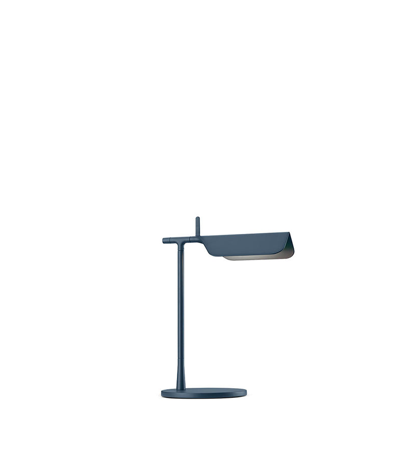 Flos Tab table lamp in matte blue finish.