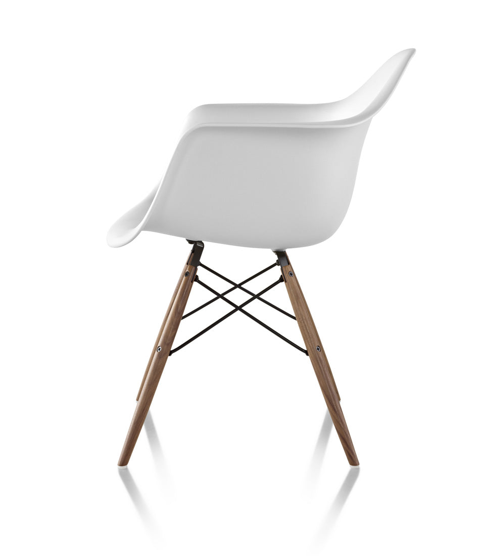 Eames® Molded Plastic Armchair, Dowel Base