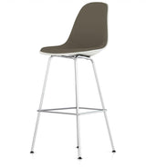 Eames® Molded Plastic Stool, Bar Height - Upholstered