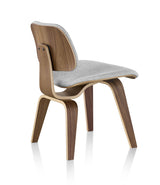 Eames® Molded Plywood with Wood Base Upholstered