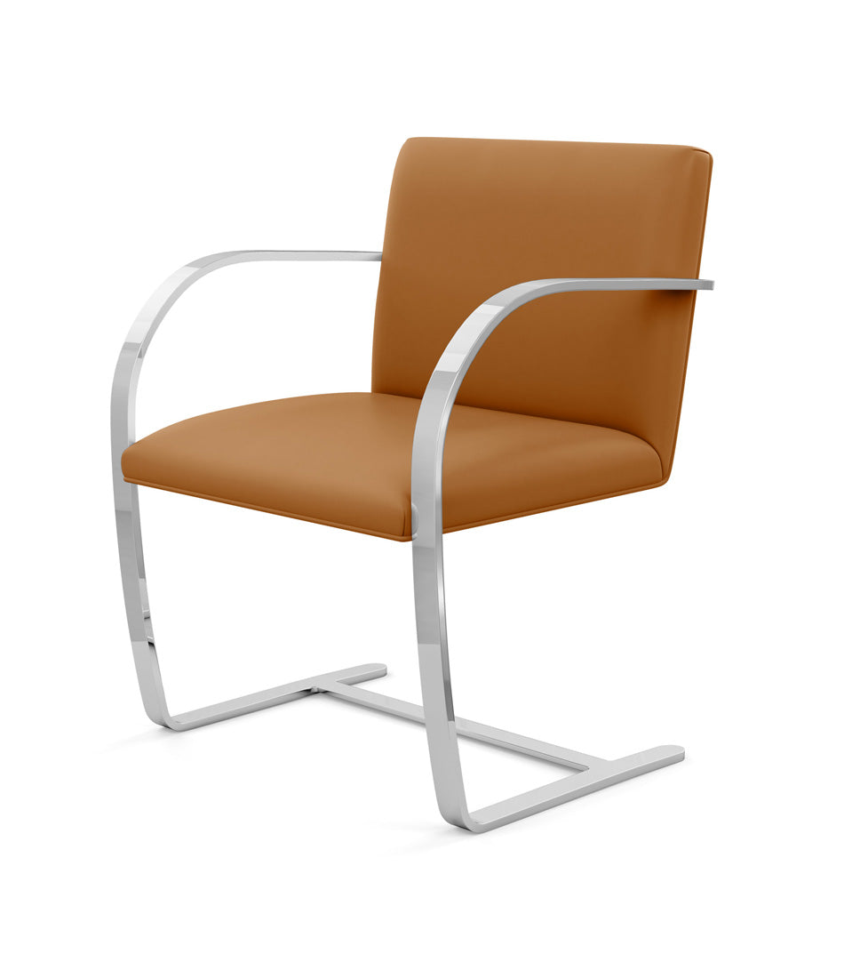 Brno Chair, Flat Bar - Leather