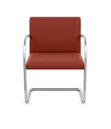 布尔诺椅子，管状 - 皮革