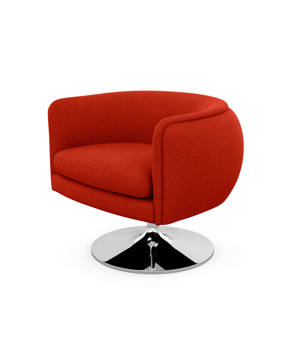 D'Urso Swivel Chair - Fabric