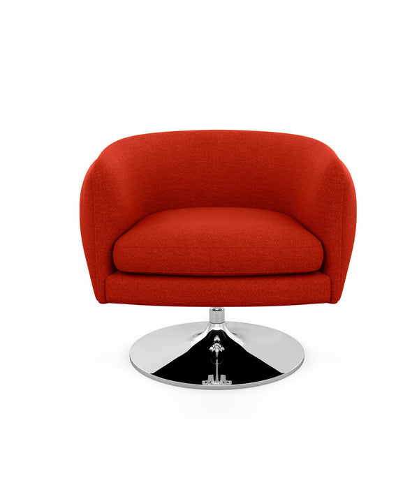 D'Urso Swivel Chair - Fabric