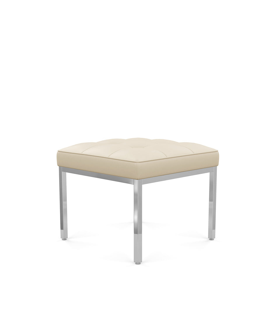 Florence Knoll Relaxed Stool - Leather