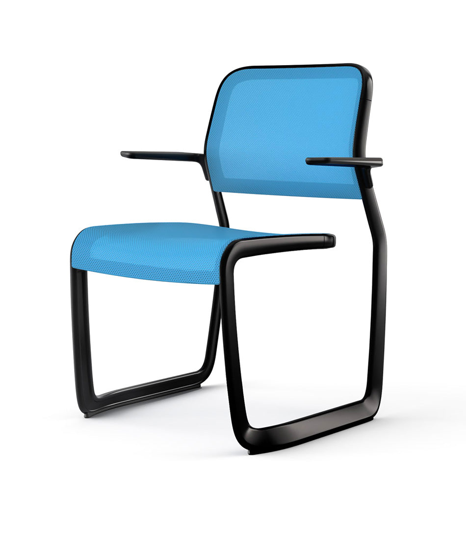 Newson Aluminum Chair with Arms