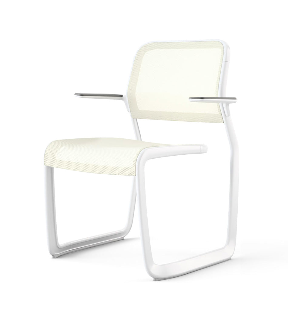 Newson Aluminum Chair with Arms