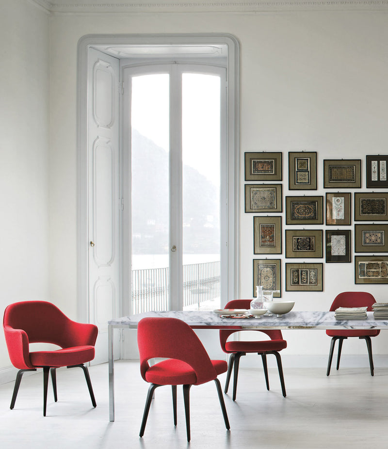 Saarinen Executive Chair Armless - Fabric
