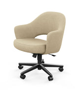 Saarinen Executive Chair With Casters - with Arms