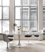 Saarinen Tulip Armless Chair - Upholstered